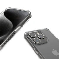 Hama Extreme Protect, kryt pre Apple iPhone 16, materiál D3O, nezažltne, priehľadný