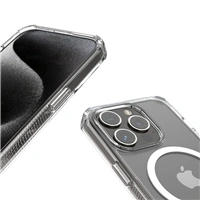 Hama Extreme Protect MagCase, kryt pre Apple iPhone 16 Pro, magnetický, D3O, nezažltne, priehľadný