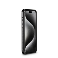 Hama Extreme Protect, kryt pre Apple iPhone 16 Pro, materiál D3O, priehľadný čierny