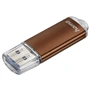 Hama FleshPen Laeta, USB 3.0, 16 GB, 70 MB/s, hnedý