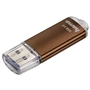 Hama FlashPen Laeta, USB 3.0, 64 GB, 70 MB/s, hnedý