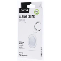 Hama Always Clear, kryt pre Apple AirTag, s krúžkom na kľúče, priehľadný