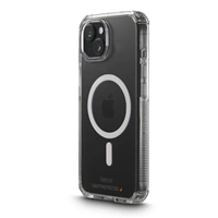 Hama Extreme Protect MagCase, kryt pre Apple iPhone 15, magnetický, D3O, nezažltne, priehľadný