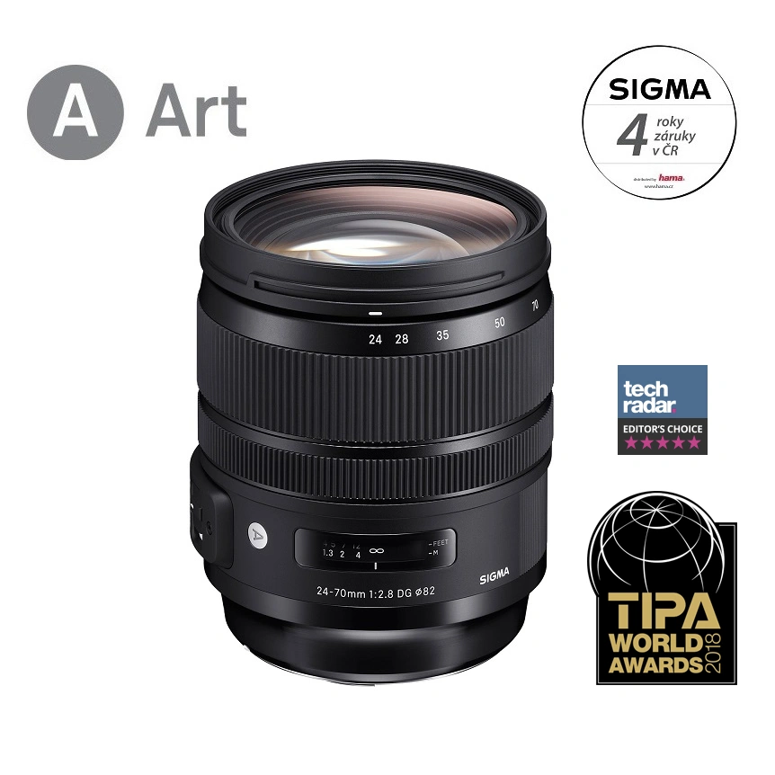 SIGMA 24-70 mm F2.8 DG OS HSM Art pre Canon EF (bazar)