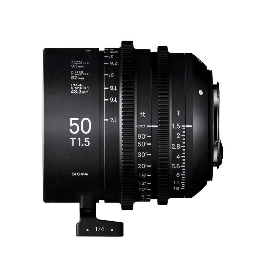 SIGMA CINE 50 mm T1.5 FF FL F/VE METRIC Fully Luminous pre Sony E