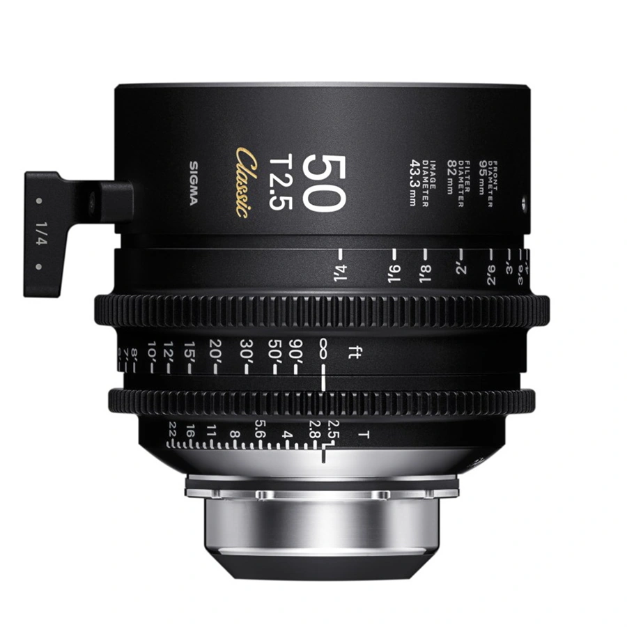 SIGMA CINE 50 mm T2.5 FF CLASSIC F/AP2 (METRIC) iTechnology pre Arri PL