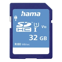 Hama SDHC 32 GB Class 10, UHS-I 80 MB/s, V10