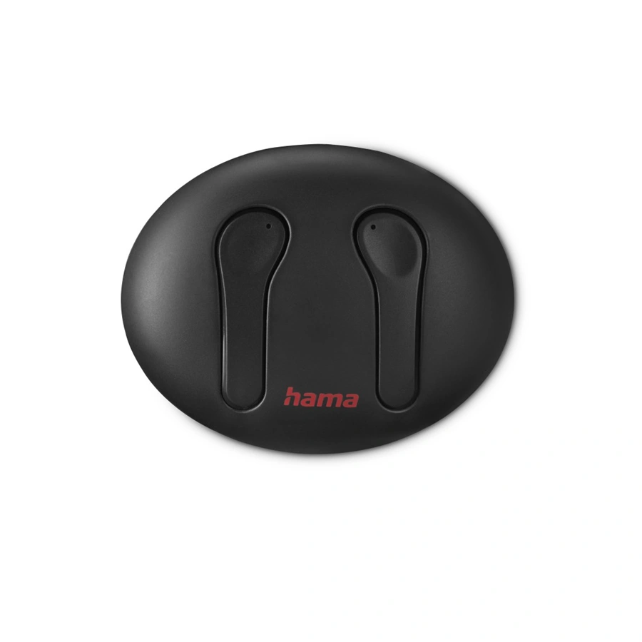 Hama Bluetooth slúchadlá Spirit Unchained, kôstky, ENC, Qi, čierna