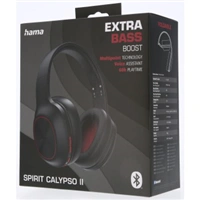 Hama Bluetooth slúchadlá Spirit Calypso II, uzavreté, čierne