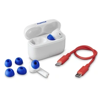 Hama Bluetooth slúchadlá Passion Clear II, štuple, ANC, aplikácia, biele