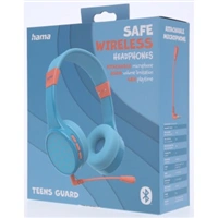 Hama detské Bluetooth slúchadlá Teens Guard II, modré