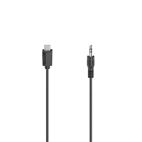 Hama audio adaptérový kábel USB-C na jack 3,5 mm, aktívny, 0,75 m