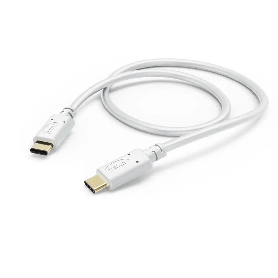 Hama kábel USB-C 2.0 typ C-C 1,5 m, biely