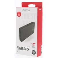 Hama ALU15HD, powerbanka, 15000 mAh, 3 výstupy 1x USB-C, 2x USB-A, hliníkové prevedenie (rozbalená)