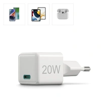 Hama rýchla USB nabíjačka, USB-C PD/QC 20 W, super-mini