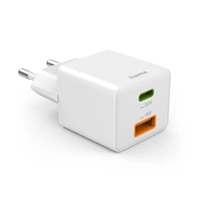 Hama rýchla USB nabíjačka USB-C + USB-A, PD/QC, 30 W (rozbalený)