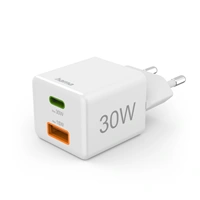 Hama rýchla USB nabíjačka USB-C + USB-A, PD/QC, 30 W (rozbalený)