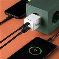 Hama rýchla USB nabíjačka USB-C + USB-A, PD/QC, 30 W (rozbalený)