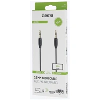 Hama audio kábel jack 3,5 mm, 1,5 m, slim (rozbalený)