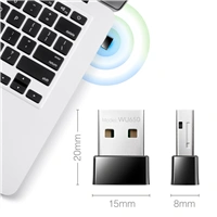 Cudy AC650 Wi-Fi USB sieťová karta, mini (WU650)