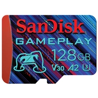 SanDisk GamePlay microSDXC UHS-I Card, 128 GB Gaming microSDXC, 190 MB/s, 130 MB