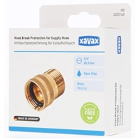 Xavax poistný ventil (Aquastop) pre prívodnú hadicu pračky/umývačky, závit 3/4", mosadz