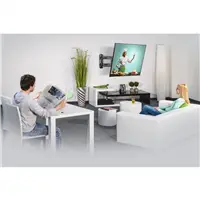 Hama nástenný držiak TV, 400x400, pohyblivý, 35 kg, rameno 52 cm