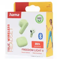 Hama Bluetooth slúchadlá Freedom Light II, kôstky, zelené