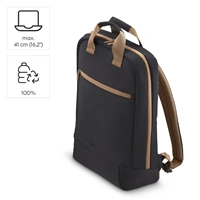 Hama Ultra Lightweight, ruksak na notebook, do 41 cm (16,2"), recyklovaný polyester, čierny