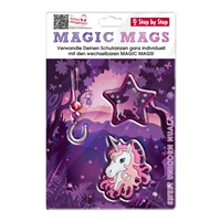 Doplnkový set obrázkov MAGIC MAGS Sweet Unicorn Nuala k aktovkám GRADE, SPACE, CLOUD, 2IN1 a KID