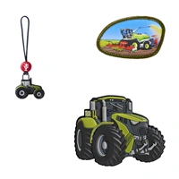 Doplnkový set obrázkov MAGIC MAGS Green Tractor Jimmy k aktovkám GRADE, SPACE, CLOUD, 2v1 a KID