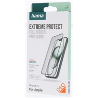 Hama Extreme Protect, ochranné sklo na displej pre Apple iPhone 15, licencia D3O