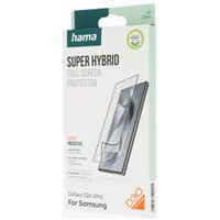 Hama Super Hybrid, ochranné sklo na displej pre Samsung Galaxy S24 Ultra, licencia D3O