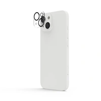 Hama Cam Protect, ochranné sklo fotoaparátu pre Apple iPhone 15/15 Plus, priehľadné