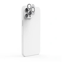 Hama Cam Protect, ochranné sklo fotoaparátu pre Apple iPhone 15 Pro/15 Pro Max, priehľadné