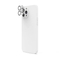 Hama Cam Protect, ochranné sklo fotoaparátu pre Apple iPhone 15 Pro/15 Pro Max, priehľadné