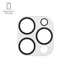 Hama Cam Protect, ochranné sklo fotoaparátu pre Apple iPhone 15 Pro/15 Pro Max, priehľadné