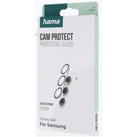 Hama Cam Protect, ochranné sklo fotoaparátu pre Samsung Galaxy S24, priehľadné