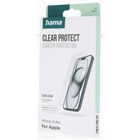 Hama Clear Protect, ochranné sklo na displej pre Apple iPhone 15 Pro