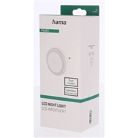 Hama Touch Switch, nočné/orientačné LED svetlo, do zásuvky, dotykový senzor vypnutia/zapnutia