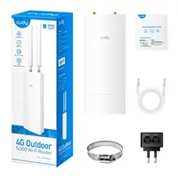 Cudy N300 vonkajší Wi-Fi 4G/LTE router (LT400 Outdoor_EU)