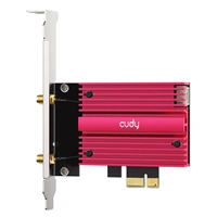 Cudy AX5400 Wi-Fi 6E PCI-Express sieťová karta, Tri-Band, ext. anténa so stojančekom (WE4000)