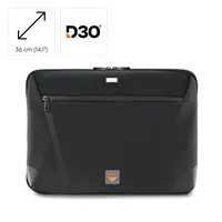 Hama Extreme Protect, obal na notebook 34-36 cm (13,3"-14,1"), licencia D3O®, nárazu vzdorný, čierny