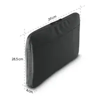 Hama Extreme Protect, obal na notebook 34-36 cm (13,3"-14,1"), licencia D3O®, nárazu vzdorný, čierny