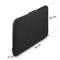 Hama Neoprene, obal na notebook, 36-40 cm (14,1"-15,6"), predné vrecko, neoprénový, čierny