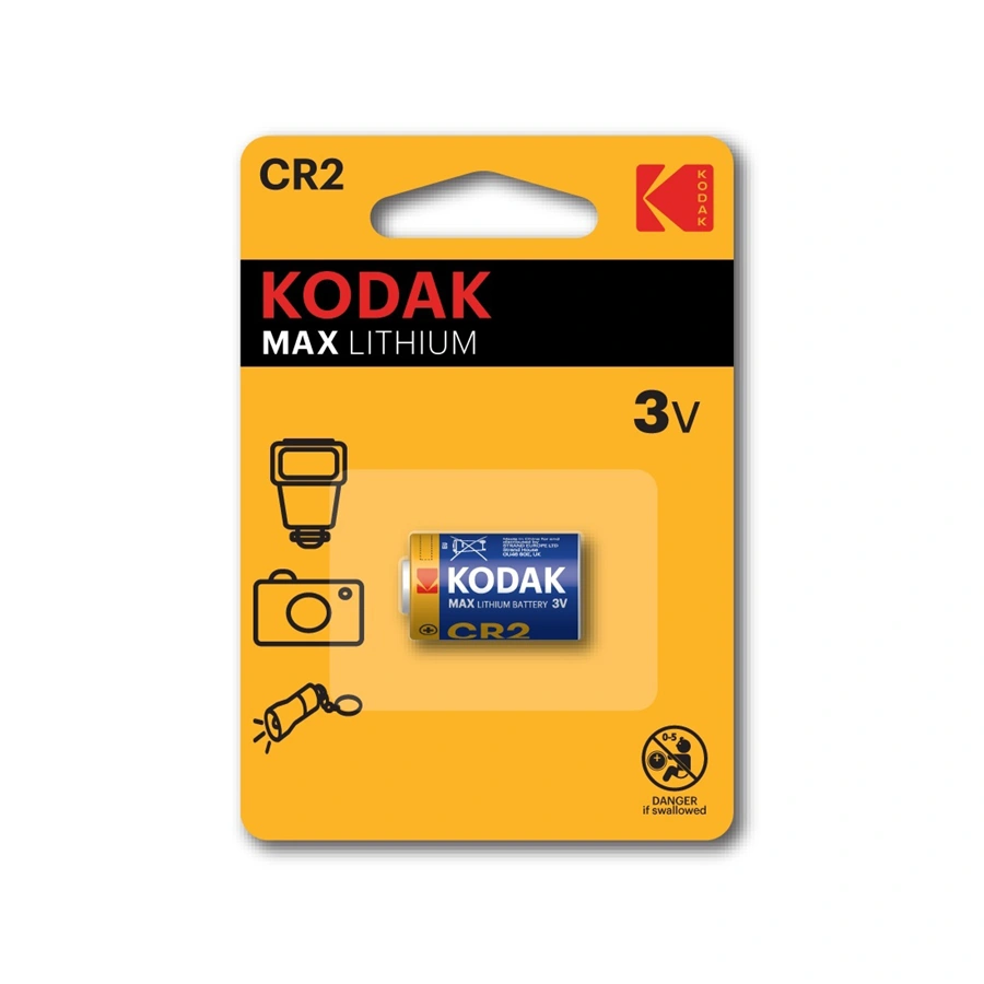 Kodak batéria MAX Lithium, CR2, 1 ks, blister