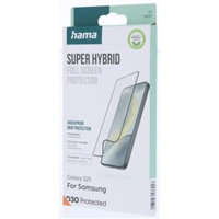 Hama Super Hybrid, ochranné sklo na displej pre Samsung Galaxy S25, licencia D3O