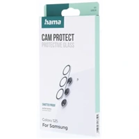 Hama Cam Protect, ochranné sklo fotoaparátu pre Samsung Galaxy S25, priehľadné