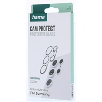 Hama Cam Protect, ochranné sklo fotoaparátu pre Samsung Galaxy S25 Ultra, priehľadné