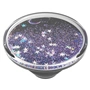 PopSockets PopTop Gen.2, Tidepool Galaxy Purple, fialové trblietky v kvapaline, výmenný vršok